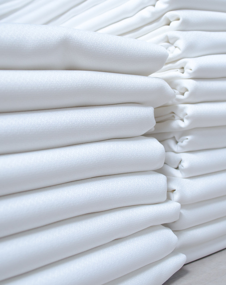 Folded White Sheets